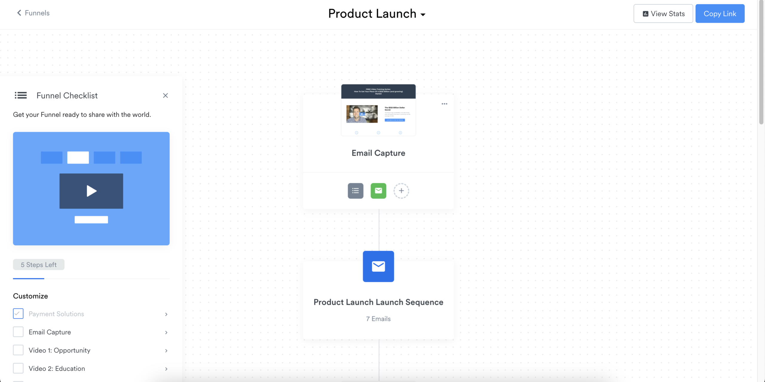 Como se configuran los Funnels en Kajabi