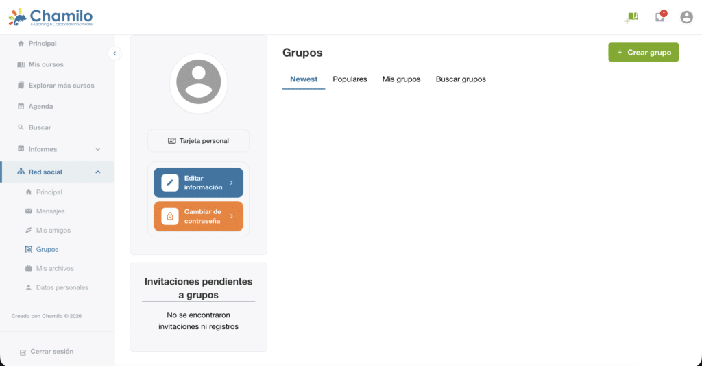 Social learning en Chamilo