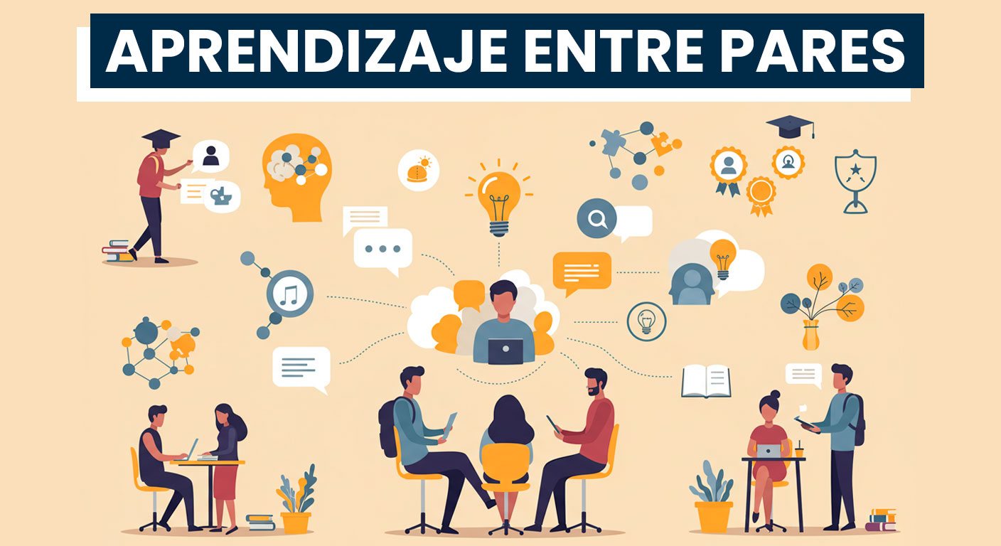 que es y como funciona el aprendizaje entre pares
